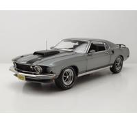 Ford MUSTANG Boss 429 1969 John Wick Grigio Metallizzato Modellino Auto 1:18