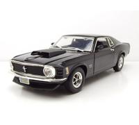 Ford Mustang Boss 429 1970 Nera Modellino 1:18 MotorMax