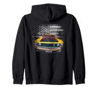 Ford Mustang Boss USA Felpa con Cappuccio