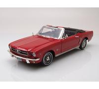 Ford Mustang Cabrio 1964 Rosso Modellauto 1:18 Motormax con OVP
