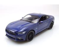 FORD Mustang GT - 2015 - red - WELLY 1:24