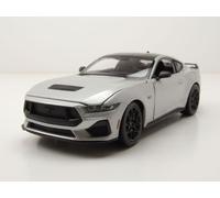 Ford Mustang GT 2024 Argento Modellino 1:24 Welly