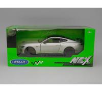 1:24 WELLY Ford Usa Mustang Coupe 2024 Blue WE24123BL
