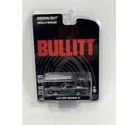 Ford Mustang GT Bullitt 1968 1:64 Greenlight 44721 Modello Auto Metallo Verde