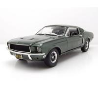 Ford Mustang GT Fastback 1968 Highland Green Modellino 1:18 Greenlight