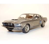 FORD MUSTANG GT500 1967 fastback gris & bandes noires 1/18 Eleanor