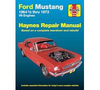 Ford Mustang, Mach 1, GT, Shelby, & Boss V-8 (1964-1973) Haynes Repa (Tascabile)