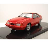 Ford MUSTANG III 1992 Rosso Modellino Auto 1:43 ixo models