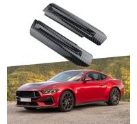 Ford MUSTANG Interno Maniglia Orlo Decorazione Cover 2Pcs Bracciolo Nero