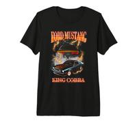 Ford Mustang King Cobra Thunder Band Maglietta Premium