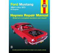 Ford Mustang, Mach 1, GT, Shelby, & Boss V-8 (1964-1973) Haynes Repa (Tascabile)