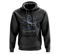 Ford Mustang Mach 1 Horseplay - Felpa con cappuccio da uomo, Nero , XL