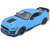 1:18 Maisto Ford Usa Mustang Shelby Gt500 Coupe 2020 Light Blue MI31452LBL Model