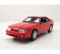 Ford MUSTANG Svt Cobra 1993 Rosso Modellino Auto 1:24 Maisto