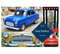 Ford Prefect - Made in England (Tischkalender 2026 DIN A5 quer), CALVENDO Monatskalender: Der britische Oldtimer Ford Prefect 100E in Kuba