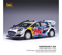 Ford PUMA Rally1 #16 Safari Rally Kenya 2024 Formiche/Coria 1/18 IXO RMC207
