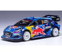 MODELLINO AUTO STATICO IXO FORD PUMA WRC #8 TANAK CHILE RALLY 2023 SCALA 1/43