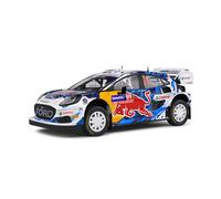 Ford Puma WRC Rally1 #16 Rallye Svezia 2024 Bianco Blu Modellino 1:18 Solido