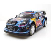 Ford Puma WRC Rally1 Ibrido #8 Rally Di Svezia 2023 Blu Tänak 1:18 Solido