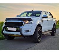 Ford Ranger Bull Bar Barra Frontale Paraurti Anteriore Nero Paracolpi 2012-2023