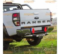 Ford Ranger Paraurti Posteriore Rear Bumper 2012 - 2023 T6 T7 T8 Inox Protezione