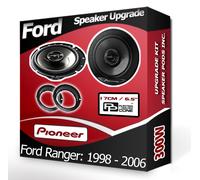 Ford Ranger Porta Posteriore Altoparlanti Pioneer 16.5cm Auto + Adattatore