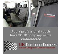 Ford Ranger Raptor (2012-2016) su Misura Posteriore Seat Cover Ricamo 156 Em