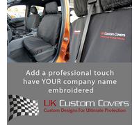 Ford Ranger T8/T6 Wildtrak Cabina Doppia (2012-2023) Seat Cover Ricamo 304 Em