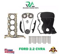 Ford Ranger Transit 2.2 Cvra Coperchio Distribuzione Kit Catena Con Head Gasket