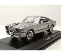 Ford Shelby Mustang GT 500 1967 Grigio Argento Modello Auto 1:43 Greenlight