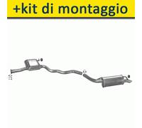 FORD SIERRA 2.0 120HP 1989-1993 Il Sistema Di Silenziatori