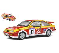 MODELLINO AUTO STATICO FORD SIERRA RS COSWORTH #11 AURIOL RALLY TOUR CORSE 1/18