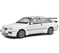 Ford Sierra RS 500 1987 bianco modello di auto S1806104 Solido 1:18