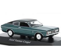 FORD Taunus Coupe - 1970 - greenmetallic - Maxichamps 1:43