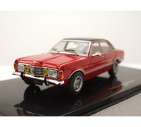 Ford Taunus Gxl 1973 Nero Rosso Modellino Auto 1:43 ixo models