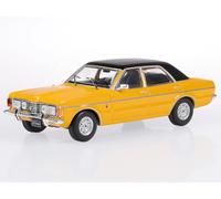 Ford Taunus GXL MK1 1973 giallo modello di auto CLC344 IXO 1:43