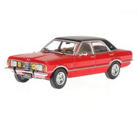 Ford Taunus MK1 GLX 1973 rosso Dach nero modello di auto CLC593 IXO 1:43