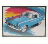 Ford Thunderbird 1956 Modellino Auto Kit Costruzione Plastica 1:25 AMT