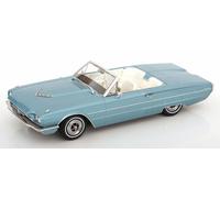 FORD Thunderbird Cabriolet del 1966 blu metallizzato 1/18 in scala KK KKDC181341