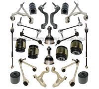 Ford Thunderbird Fr + RR Controllo Braccia Snodo Sferico Hydrabushes Kit 24