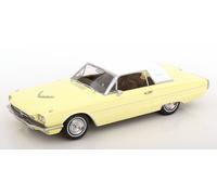 FORD Thunderbird Hardtop coupé del 1966 giallo a 1/18 di KK-Scale KKDC181344