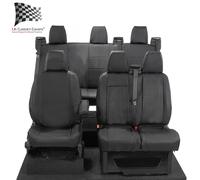 Ford Transit Custom Dciv Similpelle Tutti Seat Cover (2013-2023) Nero 161 329