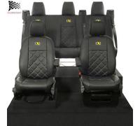Ford Transit Custom Similpelle Seat Cover 'X' Sportivo Ricamo (2013-2023
