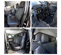 Ford Transit Custom Tutti Seat Cover Similpelle (2023 Su) Nero 1132