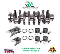 Ford Transit Cvff Cyff 2.2 TDCI Diesel Forgiato Motore con Ricostruzione Kit