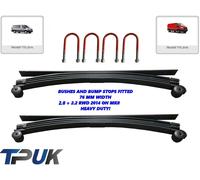 Ford TRANSIT Foglia Molle 4+1 MK8 2.2 2.0 RWD 2014 Su U Bulloni Per Coppia