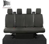 Ford Transit Furgone MK8 Doppio Telaio & Ribaltabile Posteriore Seat Copri (2024