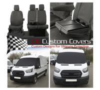 Ford Transit Furgone MK8 (Inc Ribaltabile) Anteriore Seat Copertura & Ghiaccio