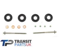 Ford TRANSIT MK7 Guarnizione Iniettore Rondella E Iniettore Kit Bulloni 06-11