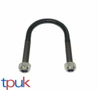 Ford TRANSIT MK7 MK8 Foglia Molla Bullone a U + Dado Bloccaggio 1 2 3 75MM Per 1